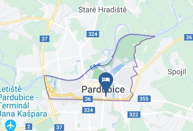 Pardubice - Hotel Euro Maps
