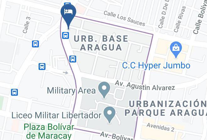 Maracay - Hotel Eurobuilding Express Maracay Maps