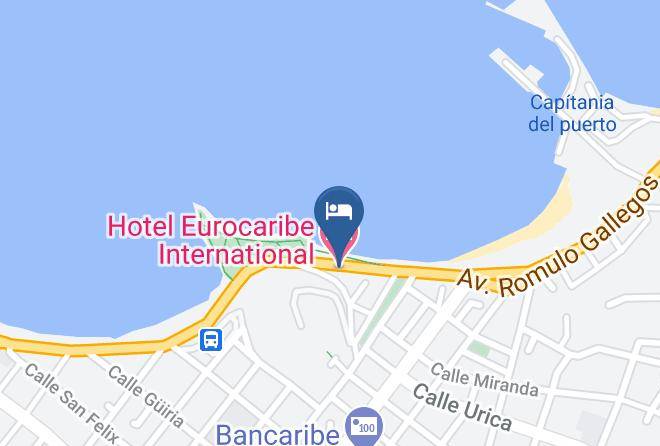 Bermudez - Hotel Eurocaribe International Maps