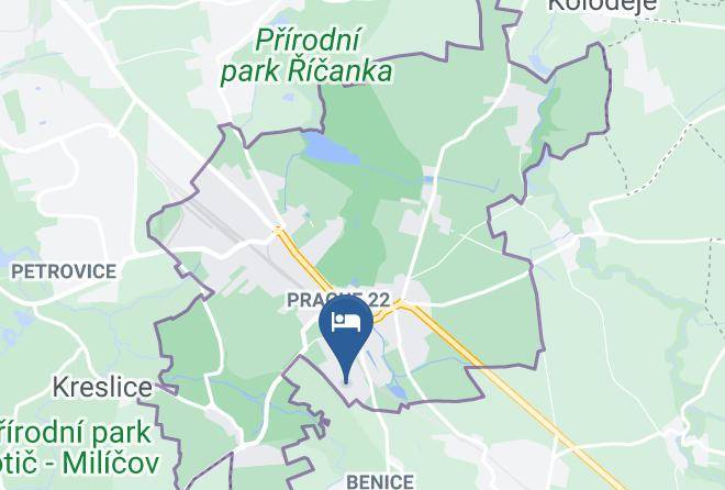 Prague - Penzion Euroclub Praha Maps