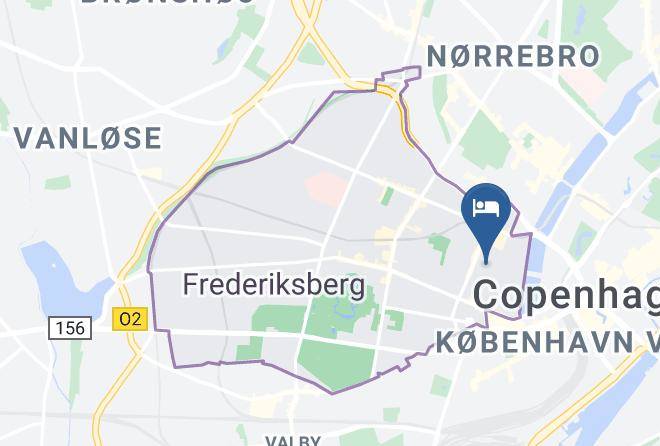 Frederiksberg - Hotel Euroglobe Maps