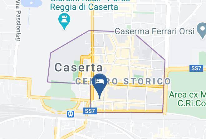 Caserta - Hotel Europa Art Caserta Maps