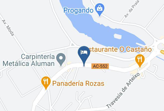 Auna - Hotel Europa Arteixo Maps