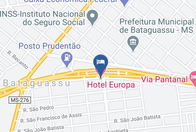 Bataguassu - Hotel Europa Maps