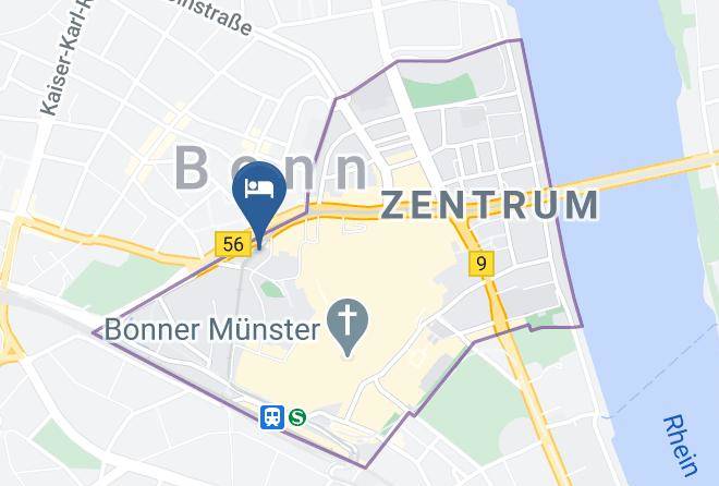 Bonn - Hotel Europa Bonn Maps