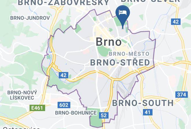 Brno - Hotel Europa Maps
