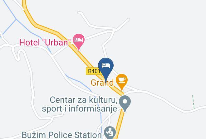 Unsko Sanski - Hotel Europa Maps
