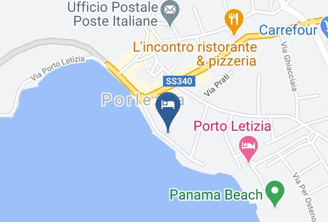 Como - Hotel Europa Maps