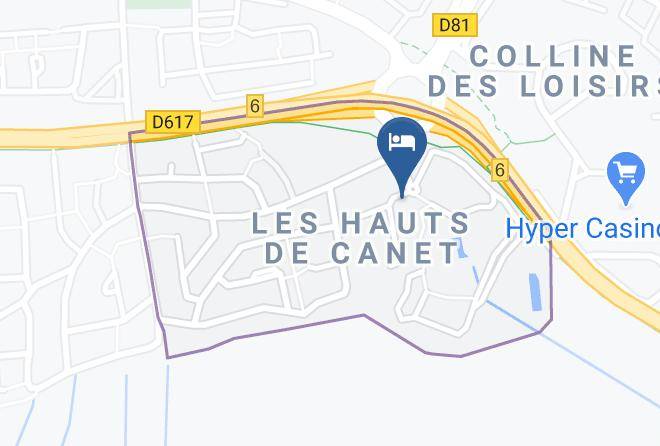 Pyrenees Orientales - Hotel Europa Cela Canet Maps