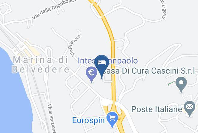 Cosenza - Hotel Europa Maps