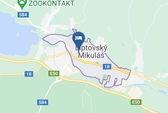 Liptovsky Mikulas - Hotel&restaurant Europa Maps