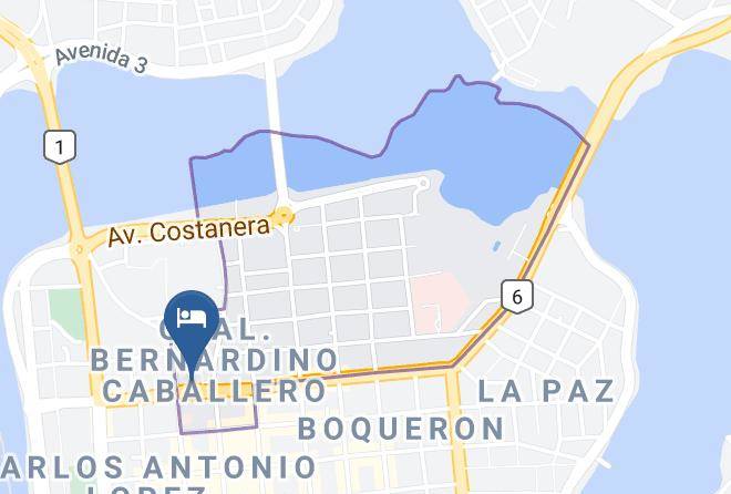 Encarnacion - Hotel Europa Maps