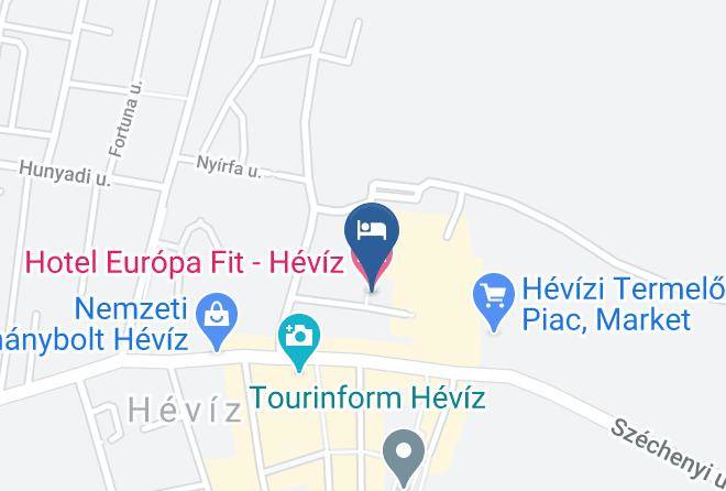 Heviz - Hotel Europa Fit Superior Maps