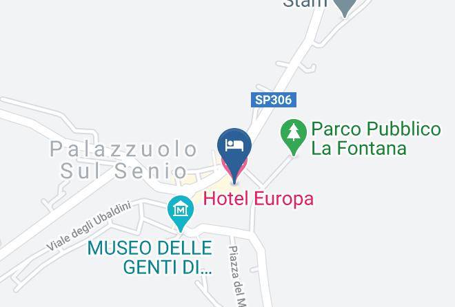 Florence - Hotel Europa Maps