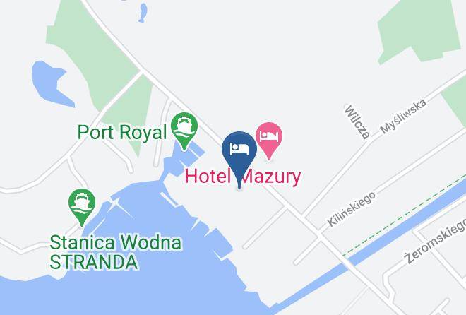 Gizycki - Hotel Europa Maps