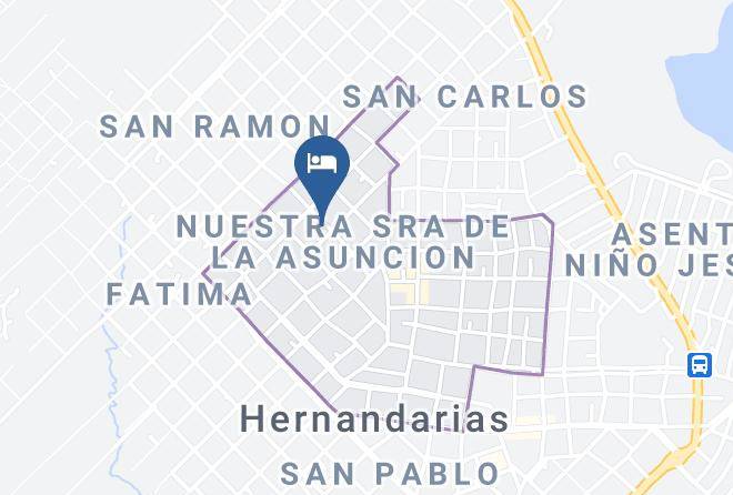 Hernandarias - Hotel Europa Maps