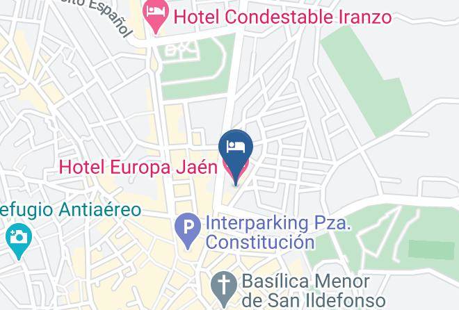Jaen - Hotel Europa Jaen Maps