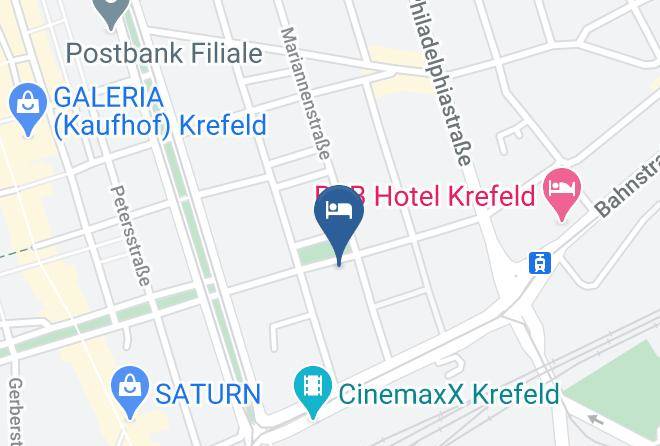 Krefeld - Hotel Europa Maps