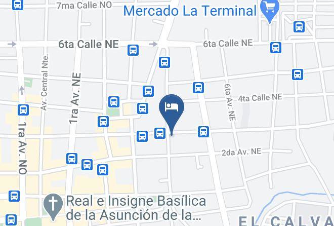 Leon - Hotel Europa Maps