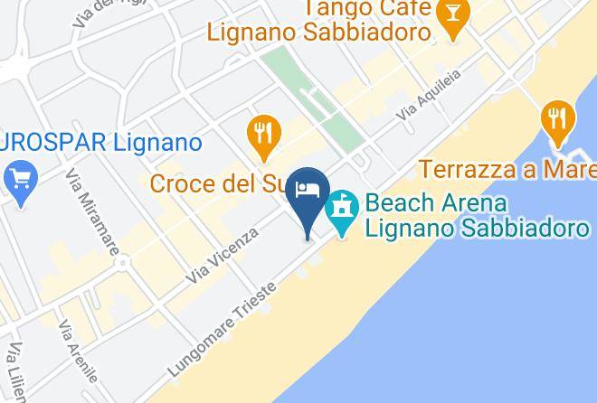 Udine - Hotel Europa Lignano Sabbiadoro Maps