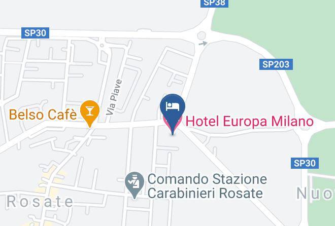 Milan - Hotel Europa Milano Maps