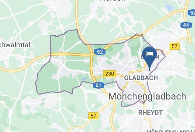 Monchengladbach - Hotel Europa Monchengladbach Hauptbahnhof Maps