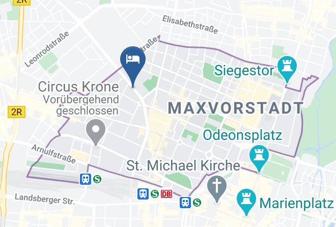 Munich District - Hotel Europa Munich Maps