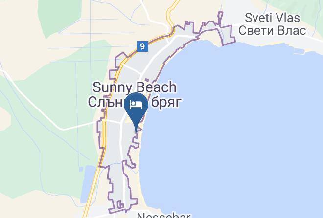 Nesebar - Hotel Europa Maps