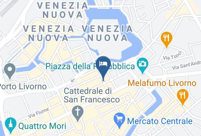 Leghorn - Hotel Europa Parking Maps