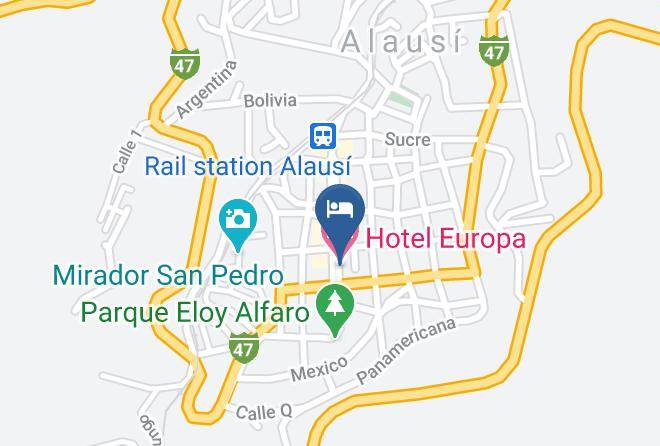 Alausi - Hotel Europa Maps