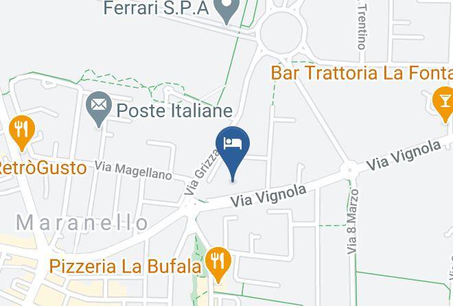 Modena - Hotel Europa Maps