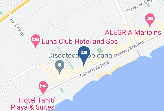 Barcelona - Hotel Europa Splash & Spa Maps