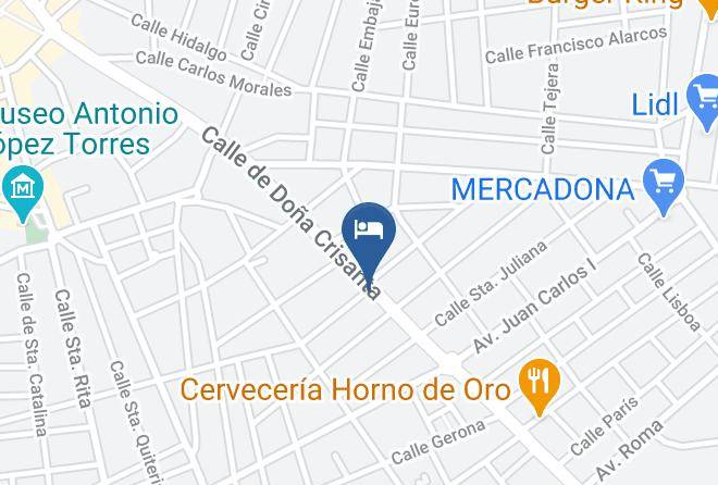 Ciudad Real - Hotel Europa Tomelloso S L Maps