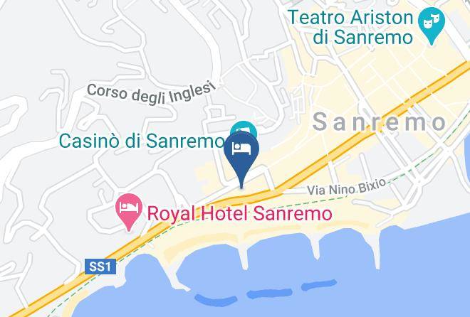 Imperia - Hotel Europa Maps