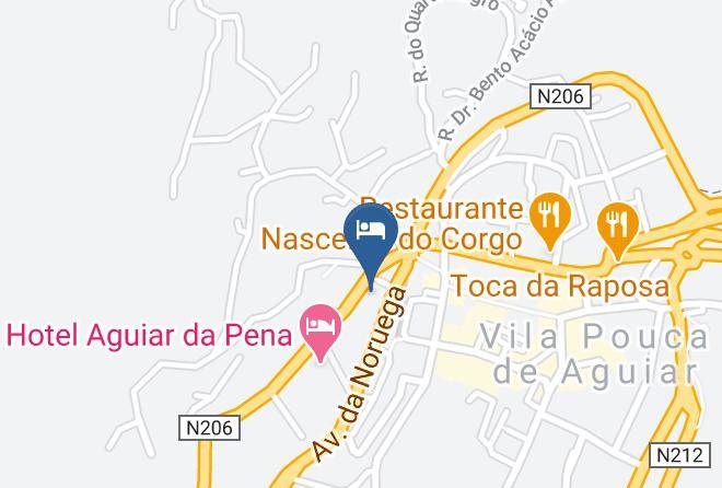 Vila Pouca De Aguiar - Hotel Europa Maps