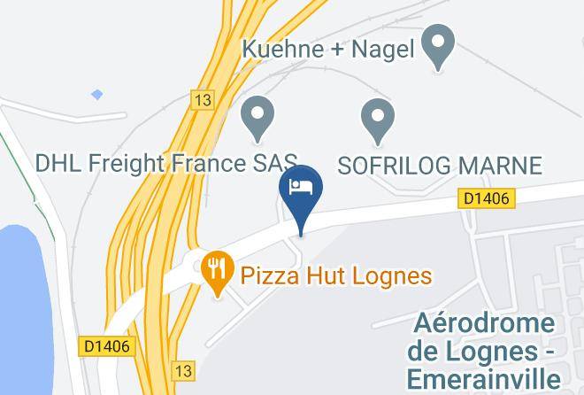 Seine Et Marne - Hotel Europarc Maps