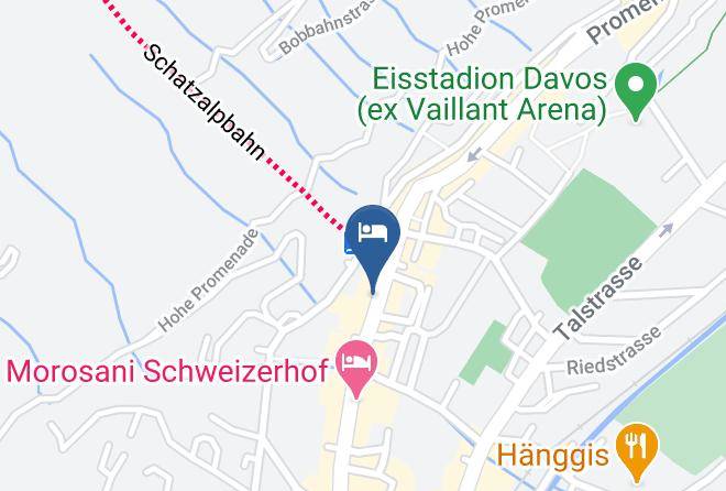 Prattigau Davos - Hotel Europe Davos Maps