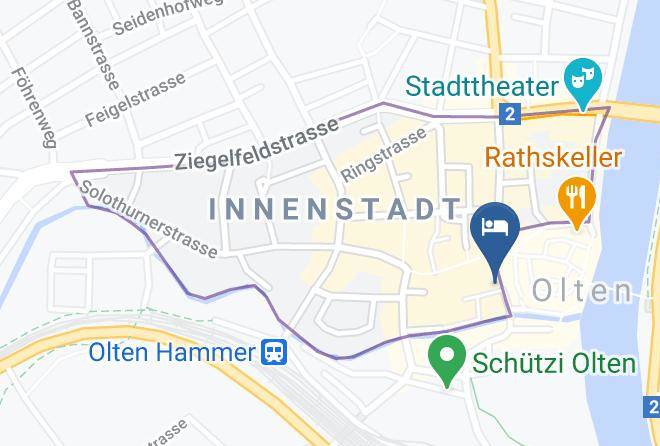 Olten - Hotel Europe Maps