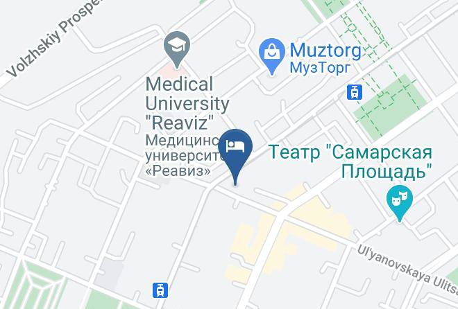 Samara - Hotel Europe Maps