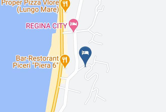Vlore - Hotel Europea Maps