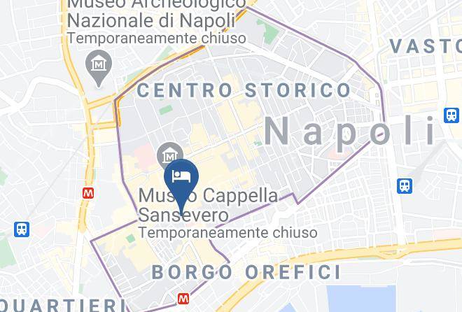 Naples - Hotel Europeo Maps