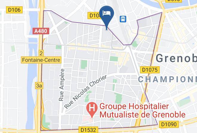 Isere - Hotel Europole Maps