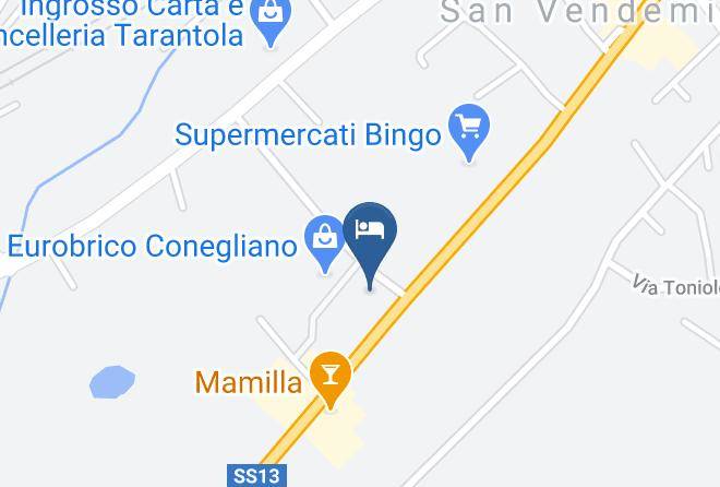 Treviso - Hotel Eurorest Maps