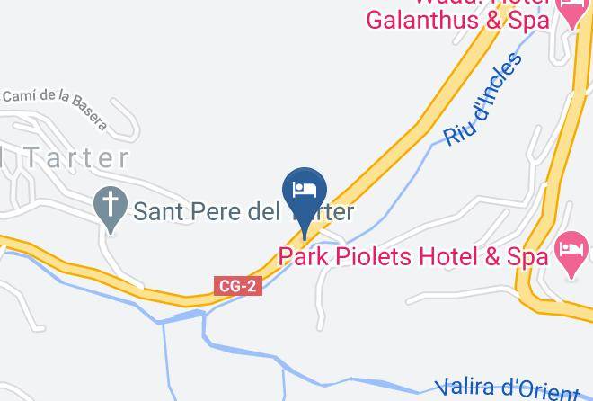 Canillo - Hotel Euroski Maps