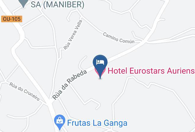 Ourense - Hotel Eurostars Exe Auriense Maps