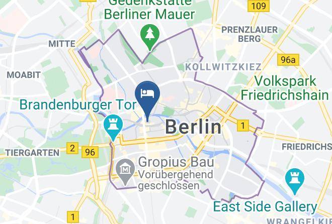 Stadt Berlin - Hotel Eurostars Berlin Maps