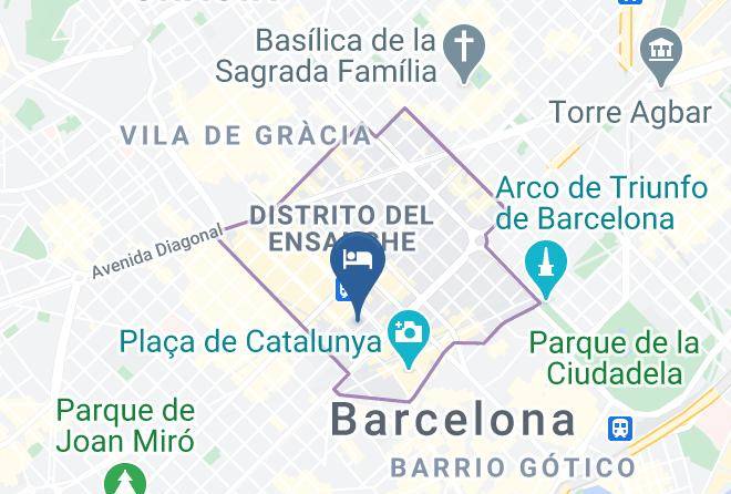 Hotel Exe Cristal Palace Map