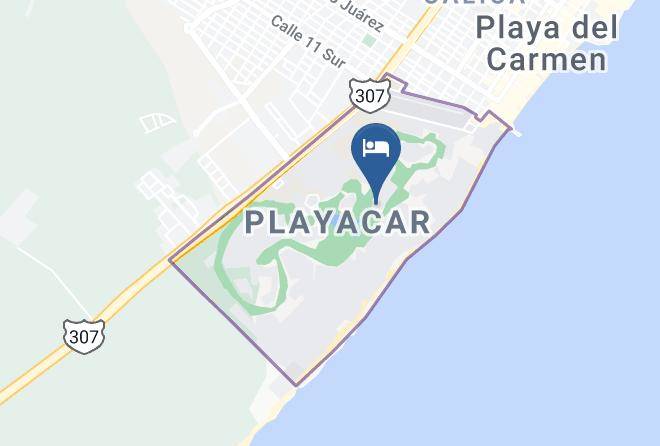 Hotel Eurostars Hacienda Vista Real Map