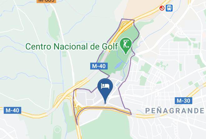 Madrid - Hotel Eurostars Monte Real Maps