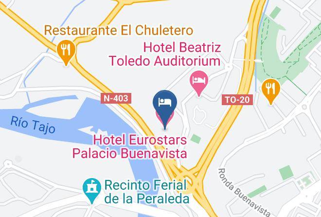 Hotel Eurostars Palacio Buenavista Map